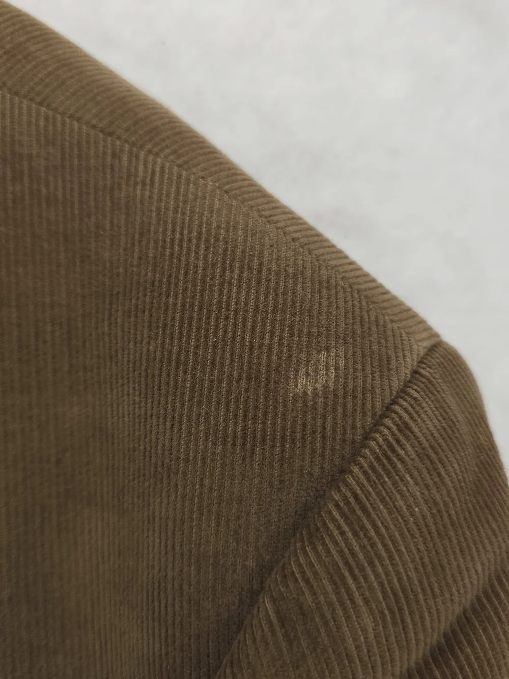 BROOKS BROTHERS Brown Corduroy Sport Coat Size 50R - FLAWS!